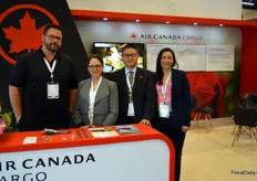 Air Canada, at the show represented by Rob Flood, Johanne Cadorette, Ocean Pan, and Lindsey Giraldo.
